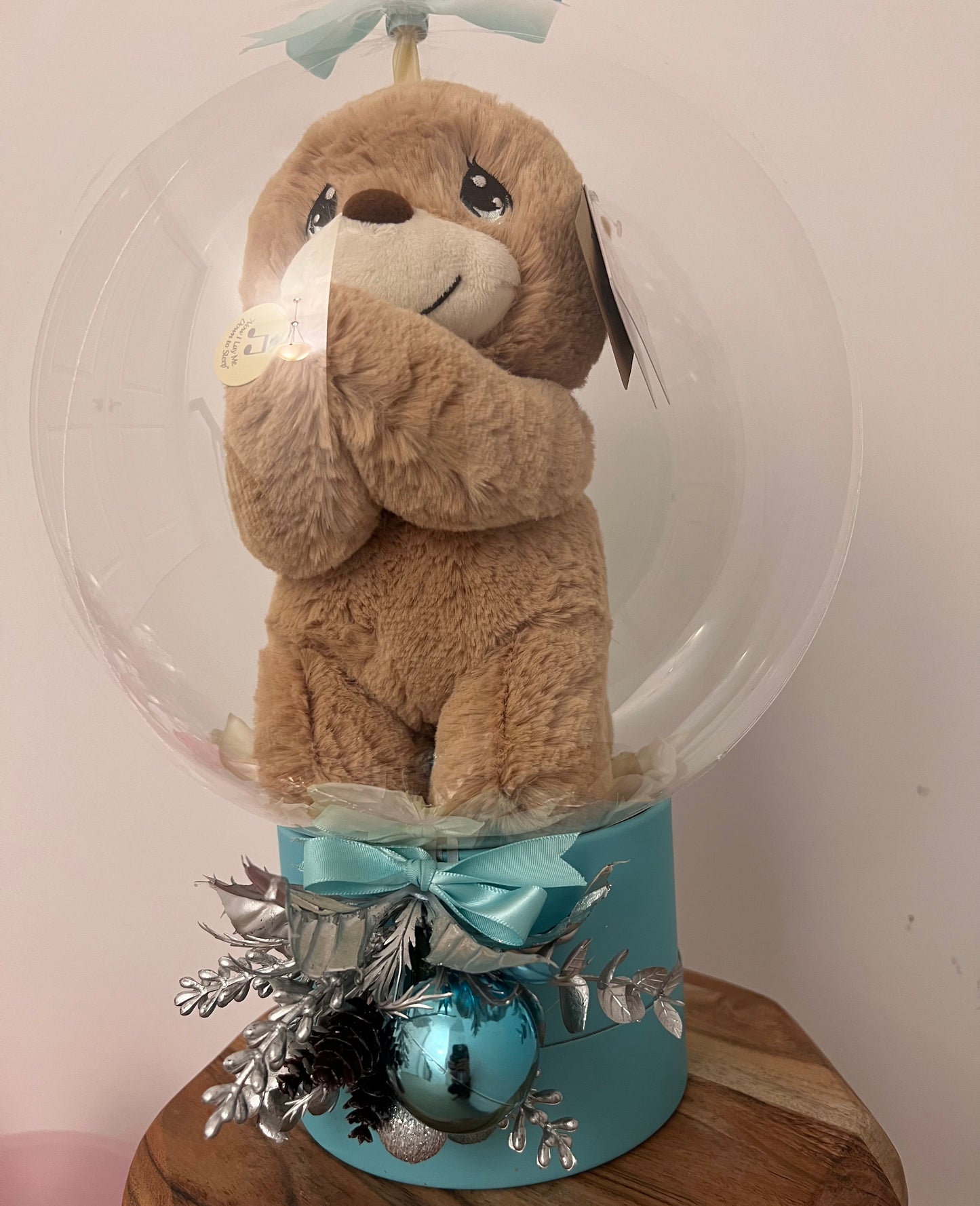 Stuffed Balloon - Praying Bear