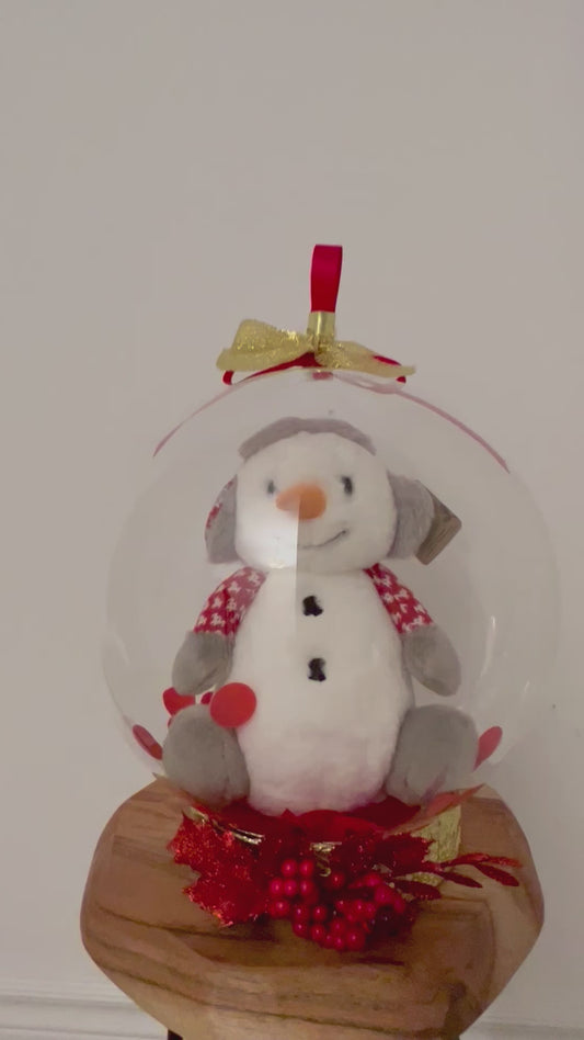 Stuffed Balloon - SnowMan